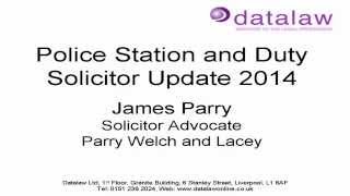 Police Station and Duty Solicitor Update 2014 [upl. by Lien]