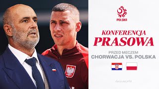 MICHAŁ PROBIERZ I JAKUB PIOTROWSKI PRZED MECZEM Z CHORWACJĄ RETRANSMISJA ⚪🔴 [upl. by Hollinger]