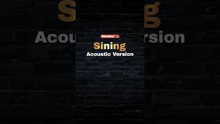 Sining Acoustic Version Karaoke music jayr dionela lyrics filipinosinger songlyrics kayecal [upl. by Peednama]