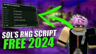 Sols Rng Script Hack 2024  FAST Auto Roll AURA HACK  INF BOOST ITEM LUCK  OP CHEAT 2024 [upl. by Euqcaj]