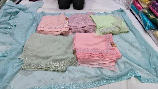 Chickpet Bangalore Wholesale Designer SareesSingle Saree Courier AVLPartywear CollectionsShopping [upl. by Illehs346]