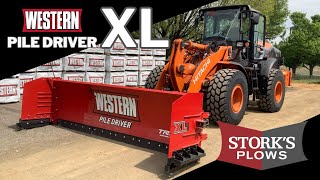 Check out the New PILE DRIVER XL by WESTERN Featuring Trace Edge Technology and Hydraulic Wings [upl. by Sillyhp]