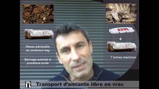 ADR Transport de lamiante [upl. by Ardnasil]