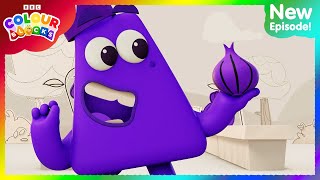 Meet Purple  FULL EPISODE  S1 E12  Learn Colours  Kids Cartoons  Colourblocks [upl. by Nyrac]