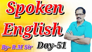 Live class on Spoken English with B M Sir Use of get as causative verb in passive form [upl. by Nallak]