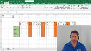 Créer un calendrier automatique dans Excel 📆 [upl. by Buchbinder]