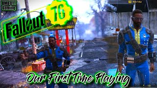 Our First Time Playing Fallout 76 Fallout 76 1 XBOX Fallout76 [upl. by Idzik419]