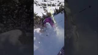 This was all in one run 😐😂 snowboard wintersport snowboarding skiing fail crash [upl. by Burbank]