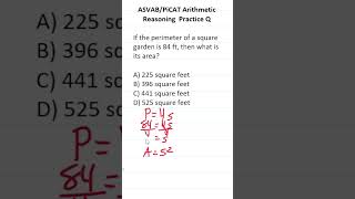 ASVABPiCAT Math Knowledge Practice Test Question Perimeter and Area acetheasvab with grammarhero [upl. by Magdalene]