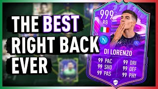 Is Di Lorenzo The Best Right Back In FIFA 22    Italian RTG 68 [upl. by Navek]