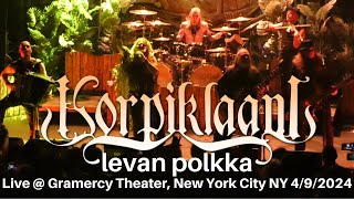 Korpiklaani  Ievan polkka LIVE  Gramercy Theater New York City NY 492024 [upl. by Stieglitz]