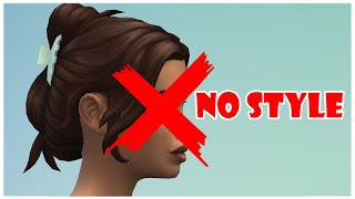 NO STYLE 1  SIMS 4 [upl. by Martineau]