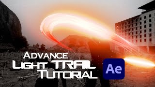 How To Create An Epic Sword Light Trail Using After Effect [upl. by Dyke]