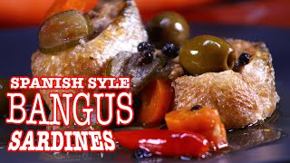 Spanish Style Bangus Sardines Recipe  Milkfish Sardines [upl. by Orola]