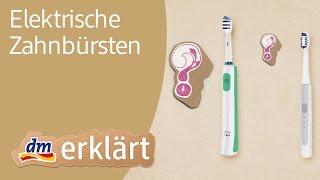 dm erklärt Gesunde Zähne durch Zähneputzen mit elektrischer Zahnbürste [upl. by Aerdnod]