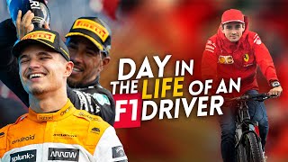 Day in the life of an F1 DRIVER [upl. by Chrystel962]