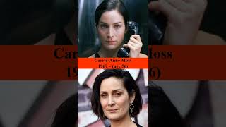 CarrieAnne Moss The Matrix 1999  Then and Now [upl. by Suellen]