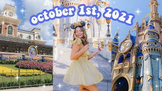 WALT DISNEY WORLD 50TH ANNIVERSARY VLOG  new cavalcades characters disney enchantment and more [upl. by Ecinad]