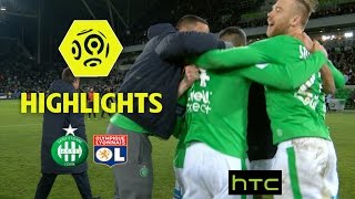 AS SaintEtienne  Olympique Lyonnais 20  Highlights  ASSE  OL  201617 [upl. by Alben]