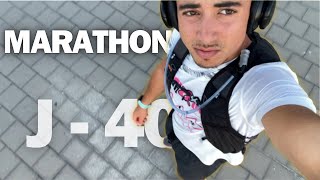 MARATHON de Toulouse plus que 40 jours… 🏃🏽‍♂️ [upl. by Ewan]