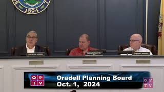 Oradell Planning Board Meeting OCT 1 2024 [upl. by Sredna]