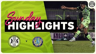 HIGHLIGHTS  Forest Green Rovers 1 Macclesfield Town 0 [upl. by Indira]