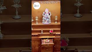 Wooden Home Temple amp Puja Mandir  DDASSMANDAP108  ddassstorecom [upl. by Basia]