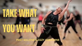 TAKE WHAT YOU WANT  Post Malone amp Ozzy Osbourne  Zumba [upl. by Novets380]