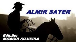 A SAUDADE É UMA ESTRADA LONGA letra e vídeo com ALMIR SATER vídeo MOACIR SILVEIRA [upl. by Nnailuj]