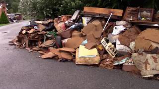 2016 Flood Aftermath in Rainelle WV [upl. by Jacquenetta168]