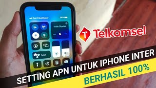 tutorial setting apn telkomsel iphone inter imei diblokir  BERHASIL ❗bebas tidak ada layanan [upl. by Ruthi]