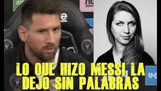 PERIODISTA ESTADOUNIDENSE ALUCINA CON LO QUE PASA CON MESSI EN USA [upl. by Pogue]