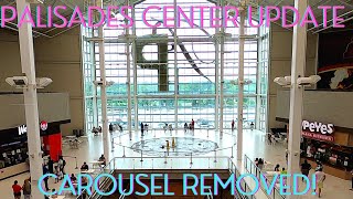 Palisades Center Mall 2021 Update  Carousel Removed [upl. by Ardnuassac]