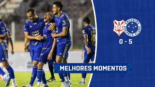 🦊⚽ MELHORES MOMENTOS  SERGIPE 0 X 5 CRUZEIRO [upl. by Nonnek53]