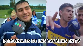 MEJORES HINCHAS ARGENTINOS en TV FRASES PERSONAJES Y MAS  MomentoHinchas 3 [upl. by Blanche]