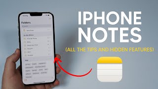 iPhone Notes App  All The Tips And Hidden Features [upl. by Elleuqar]