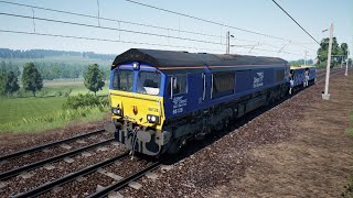 Train Sim World 5 Direct Rail Services EMD Class 66 Scottrail Express AWS TWPS DSD ETCS PS5 Gameplay [upl. by Aicenert]