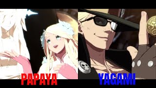 Guilty Gear Strive Papaya Dizzy VS Yagami Johnny Ky High Level Gameplay [upl. by Irehj945]