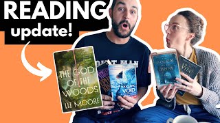 A 7book reading update to BOOST your TBR booktube [upl. by Enitselec738]