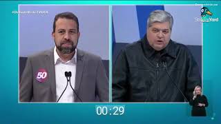 Debate Pablo Marçal e Datena ao Vivo na Rede TV [upl. by Maridel25]