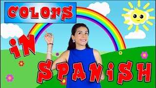 Colors In Spanish  Language Learners [upl. by Nyladnar903]