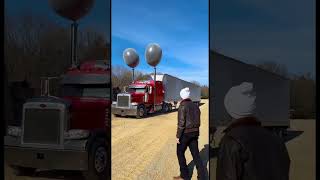 Its a green vehicle we captured theemissions shortvideo cody semitruck balloon [upl. by Zenger]