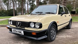 1984 ALFA ROMEO ALFASUD [upl. by Okim]