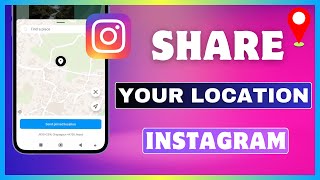 How To Share Location On Instagram  Send Live Location On Instagram [upl. by Vil]