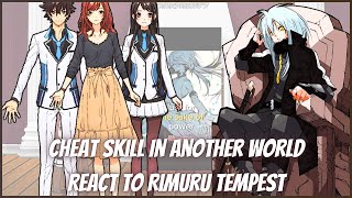 React To Rimuru Tempest  Gacha Reaction  I Got Cheat Skill In Another World And Became Unrivalled [upl. by Cornwell]