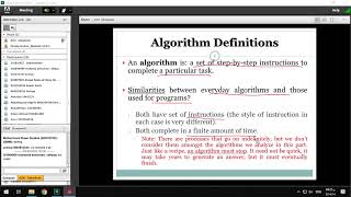 TM111  Meeting 6  Lecture 6  AOU [upl. by Ahsead]