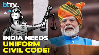 PM Modi Need Secular Civil Code Lived 75 Years With A Communal One [upl. by Attalie243]