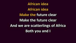 Johnny Clegg amp Juluka  Scatterlings Of Africa KARAOKE [upl. by Kohl]