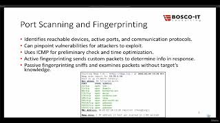 184 Port Scanning and Fingerprinting [upl. by Artiek]