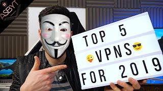 BEST VPN 2020  TOP 5 Services [upl. by Judie]